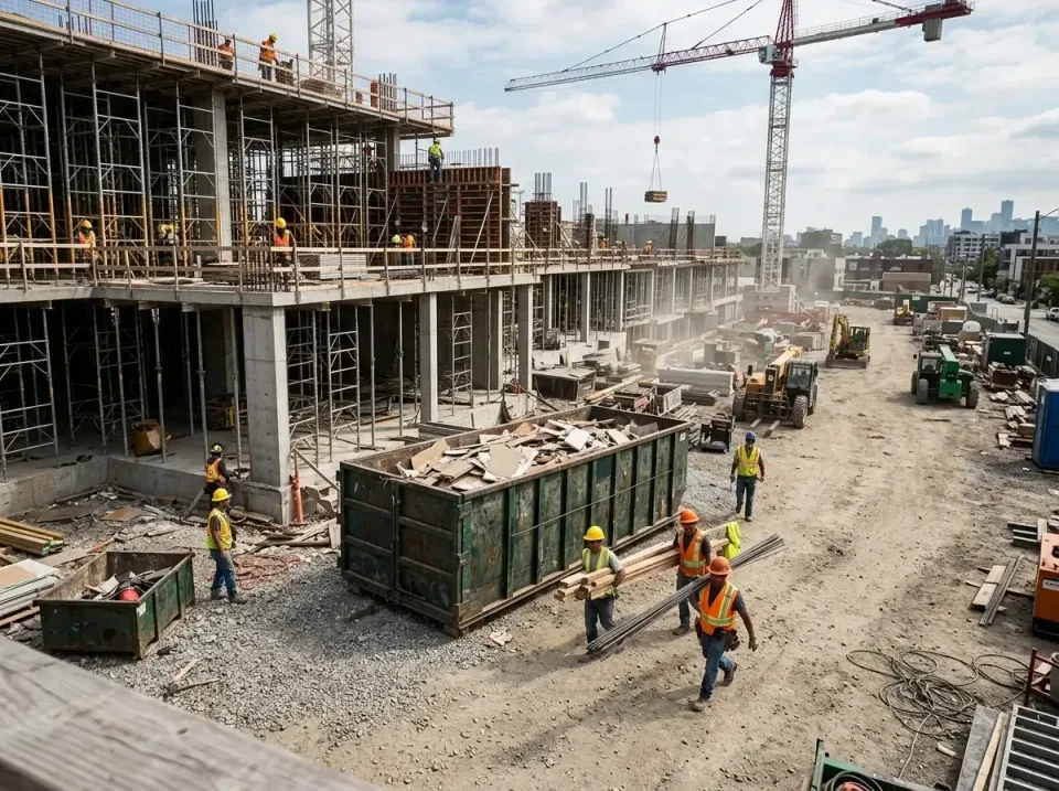 commercial-construction-site-w-002 — frequently asked questions, Low Cost Construction Dumpster Rental in Vineland, NJ